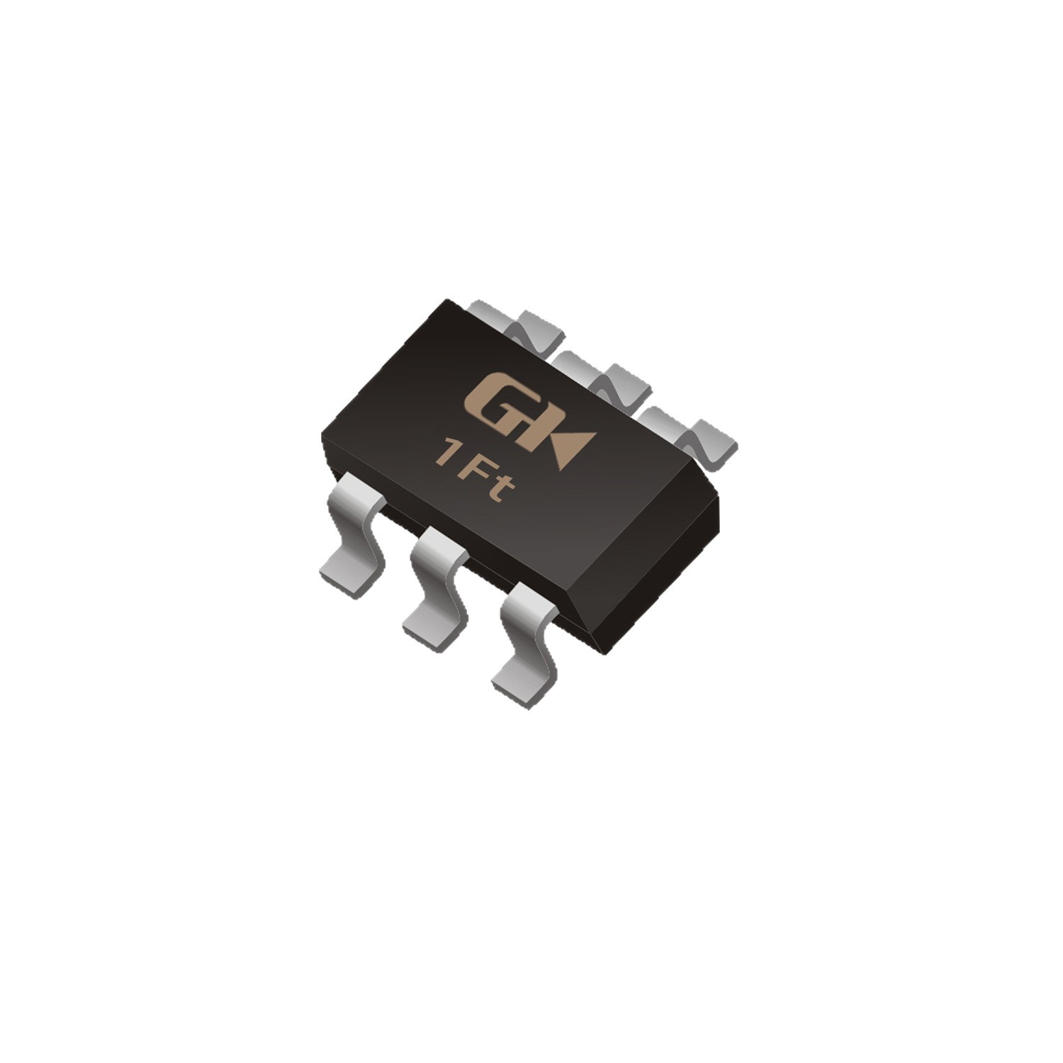 1Ft-3K-SOT363-BC847BS(NPN+NPN)GK
