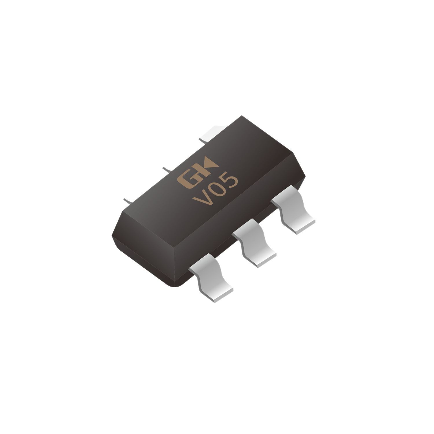 V05-3K-SOT23-6-ESDU5V0H4 Uni-PF/0.6-GK